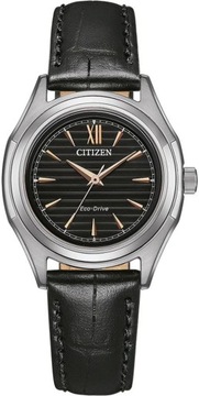 Zegarek damski Citizen FE2110-14E Eco Drive skórzany pasek