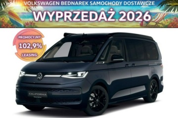 Volkswagen California Multivan 6.1 2.0 TDI BMT 150KM 2026 Volkswagen VW California Beach 2.0 TDI 150 KM DSG OD RĘKI