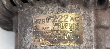 ALTERNÁTOR 4794222AC CHRYSLER PT CRUISER