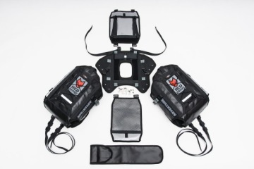Водонепроницаемые мотоциклы U-Bag Adventure 85L Red Koyot