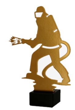 FIGURKA Statuetka Trofeum STRAŻ STRAŻACTWO grawer