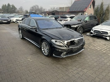 Mercedes Klasa S W222 Limuzyna wersja długa AMG S 63 AMG 585KM 2014 Mercedes S 63 AMG 4Matic Butmaster Panorama, zdjęcie 4
