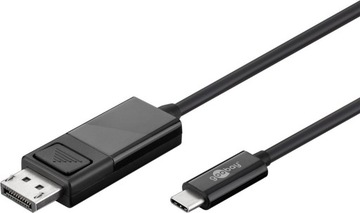 Adapter Goobay 79295 USB-C do DisplayPort 4K 1,2 m - Niezawodny Sygnał