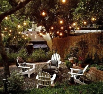 Садовая цепочка ГИРЛАНД 10м Е27 + СВЕТОДИОДНЫЕ ЛАМПОЧКИ