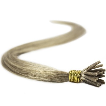 WŁOSY NA MIKRORINGI PASEMKA NATURALNE MIKRO RINGI 40 CM naturalny blond 12