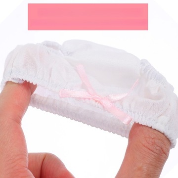 НИЖНЕЕ БЕЛЬЕ ДЛЯ КУКОЛ МИНИ ТРУСИКИ УКРАШЕНИЯ СДЕЛАЙ САМ ТРУСИКИ ДЛЯ ДЕТЕЙ 2 ШТ.