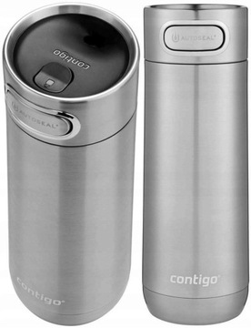 Термокружка CONTIGO Luxe 470 мл сталь БОЛЬШАЯ