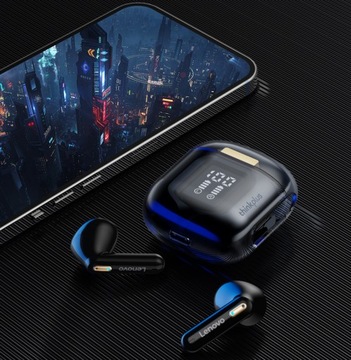 БЕСПРОВОДНЫЕ НАУШНИКИ LENOVO LP6 PRO ВОДОНЕПРОНИЦАЕМЫЕ IPX7 BLUETOOTH POWERBANK