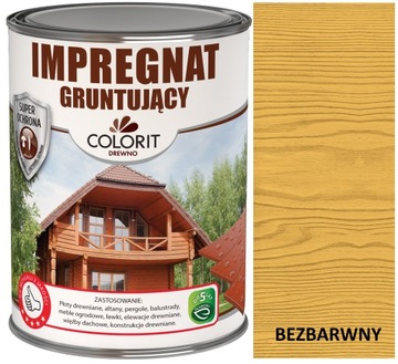 COLORIT IMPREGNAT GRUNTUJĄCY 4,5L GRUNT BEZBARWNY