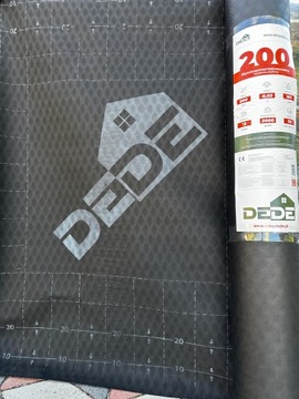 MEMBRANA DACHOWA STRONG MOCNA FOLIA ZBROJONA NA DACH || DEDE 200g 75m2