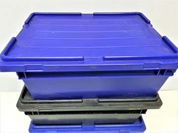 Контейнер для хранения мусора с крышкой