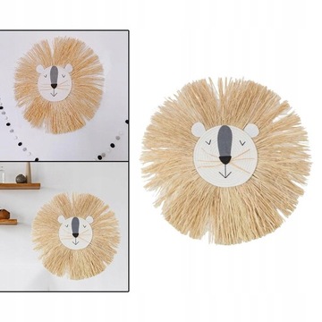 Круглые подвесные скандинавские поделки, сотканные вручную