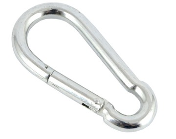 Karabińczyk do lin 8 x 80 mm