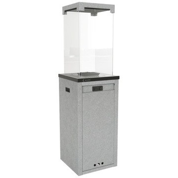 Газовый обогреватель Зонтовый излучающий обогреватель Решетки PATIO 8,2 кВт с КРЫШКОЙ