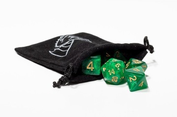 PORANNA ROSA ZESTAW 7 PERŁOWYCH KOŚCI RPG