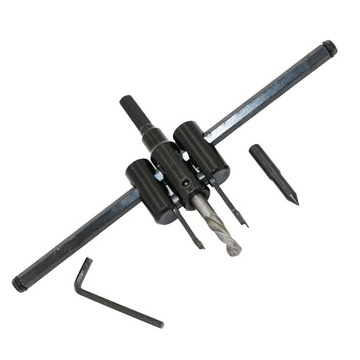 Фреза для круглых отверстий диаметром от 30 мм до 200 мм.