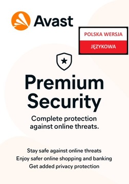 Avast PREMIUM Security PL 1 st. / 24 miesiące ESD