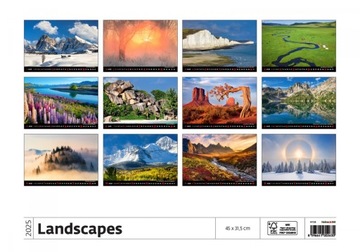 Настенный календарь ПЕЙЗАЖИ 2025, издательство Хельма, БОЛЬШОЙ ФОРМАТ, КРАСИВОЕ ФОТО