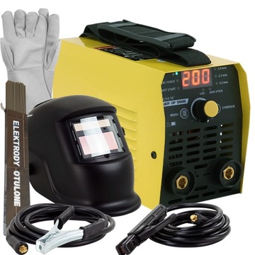SPAWARKA MAGNUM VIP 200A MMA Synergia ZESTAW MASKA