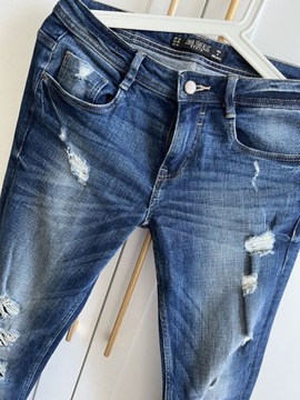 SPODNIE JEANSOWE Denim Trafaluc jeans ZARA r. 36 S