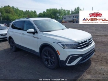 Volkswagen Tiguan II 2022 Volkswagen Tiguan 2022r, SE, 2.0T, 4x4 2.0 Benzyna 185KM