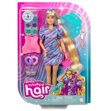 Lalka Barbie Totally Hair Długie Włosy HCM88