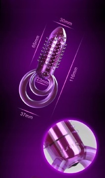 Секс-шоп Пенис Клиторальные игрушки Wib фиолетовый