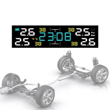 TPMS Монитор давления в шинах с 4 датчиками