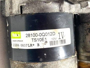 281000Q012D STARTÉR 1.0 KGB10 50 2006 TOYOTA AYGO (_B1_)