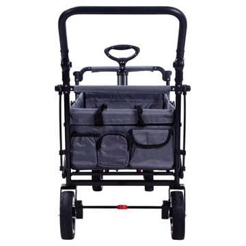 МНОГОФУНКЦИОНАЛЬНАЯ коляска FUXTEC CT700, СЕРАЯ 2в1