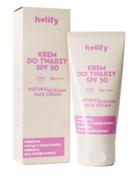Holify Krem do twarzy Prebiotyczny SPF 50 50 ml