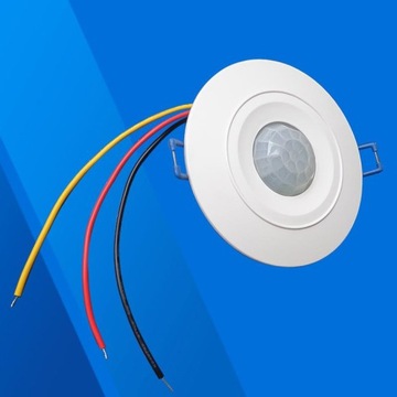 Recessed 360 Degree PIR Occupancy Motion Sensor