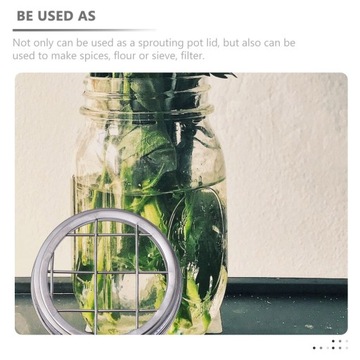 1 комплект крышек для проращивания из нержавеющей стали