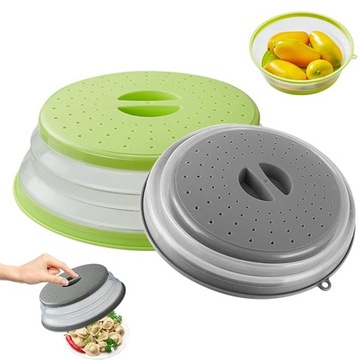 Składany pokrowiec na kuchenkę mikrofalową bez BPA z 2 haczykami 26.5cm