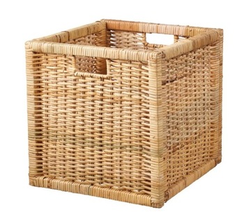 IKEA BRANAS Kosz uniwersalny rattan Brązowy