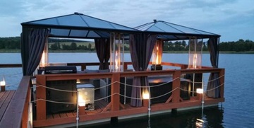 Плавучий пирс, Платформа, Остров, Водный велосипед, Пирс