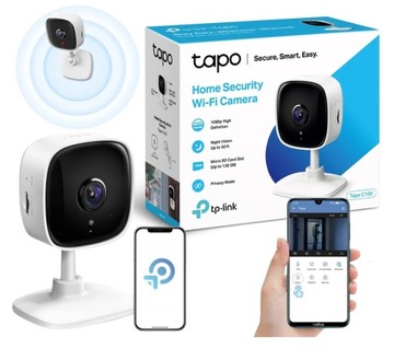 KAMERA IP WIFI DO MONITORINGU WEWNĘTRZNA 1080P ANDROID IOS TP-LINK CAMERA