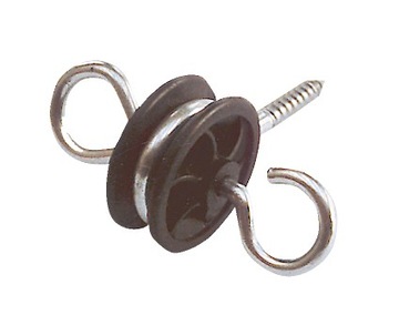 Комплект ворот с красной ручкой и изолятором