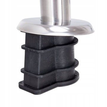 Трехступенчатая стальная лестница для бассейна Costway, 132 см