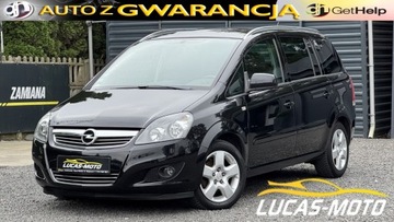 Opel Zafira B 1.8 ECOTEC 140KM 2011 Opel Zafira Bezwypadkowa, Serwisowana GWARANCJA 1.8 Benzyna 140KM