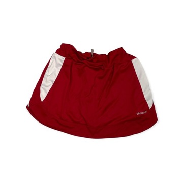 Czerwone spódniczko-spodenki damskie Adidas S