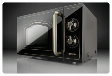 GORENJE RETRO Set Black Mat BOS67372CLB + MO4250CLB + GW6D42CLB