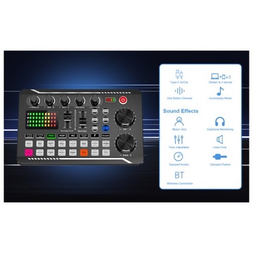 Комплект подвесного микрофона Профессиональная звуковая карта