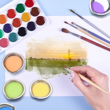 PAINT OIL TRAY ПАЛИТРА ТЕНЕЙ ДЛЯ ВЕК