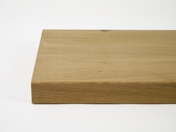 Blat drewniany solidny klejonka dąb RUSTIKAL lamele lite 4x25,5x150 cm