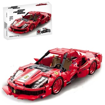 Klocki Technic Ferrari Enzo Pojazd Wyścigówka 527 Elementów Kbox