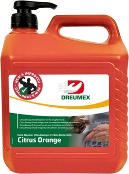 Emulsja do mycia rąk żel Dreumex Citrus Orange 3,79 l 90337801002