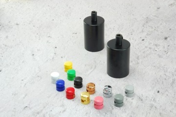 черная матовая рамка E27, лампа-паук в стиле лофт Edison