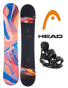 HEAD STELLA BLACK 147 cm 2024+ HEAD NX FAY+gratisy