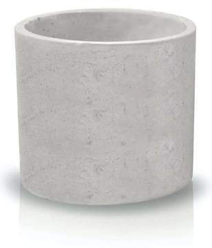Doniczka betonowa osłonka okrągła 16 x14,5 cm